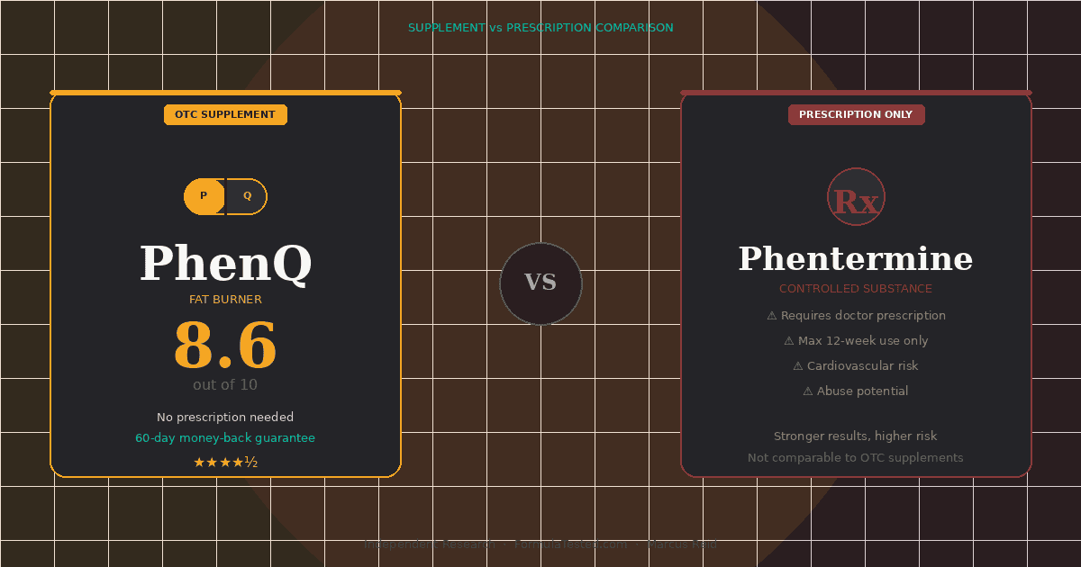 PhenQ vs Phentermine (2026)